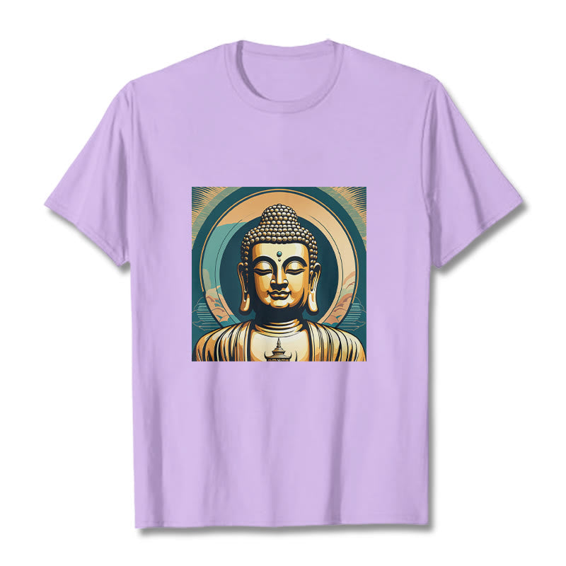 Nimara Ritual Aura Golden Buddha Tee T-shirt