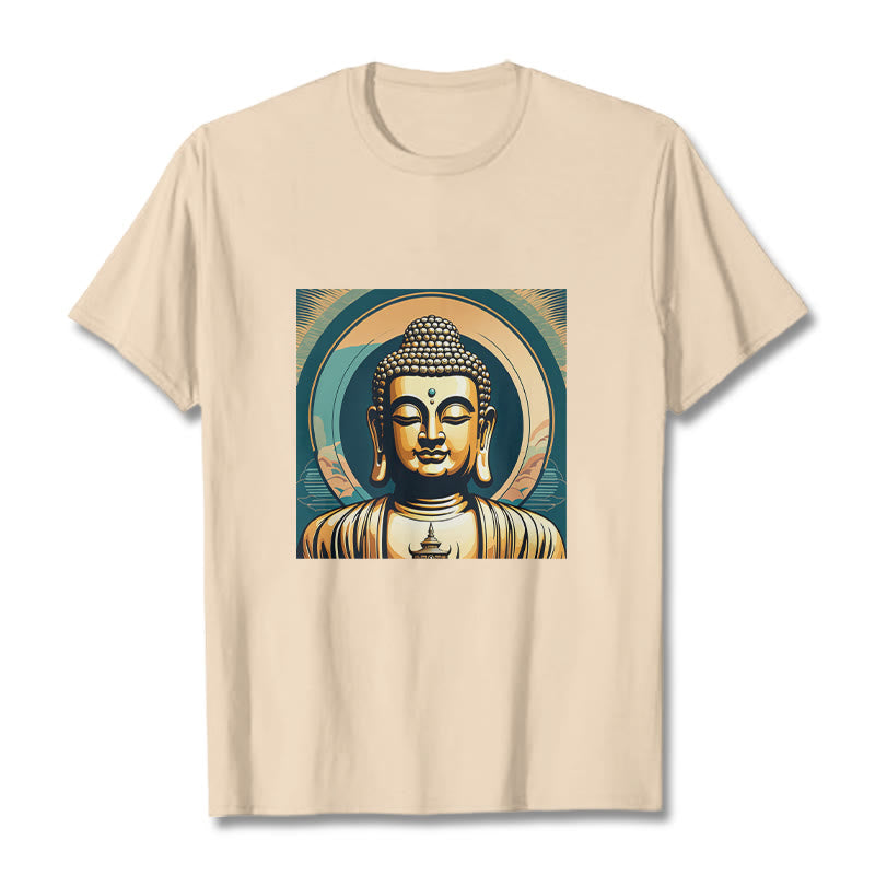 Nimara Ritual Aura Golden Buddha Tee T-shirt