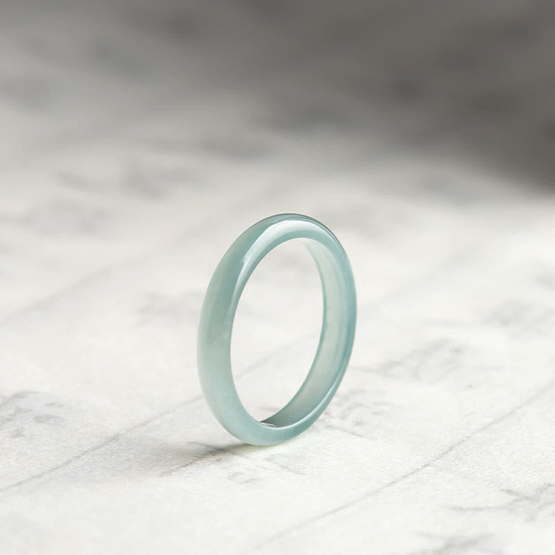 Nimara Ritual Natural Jade Prosperity Luck Ring