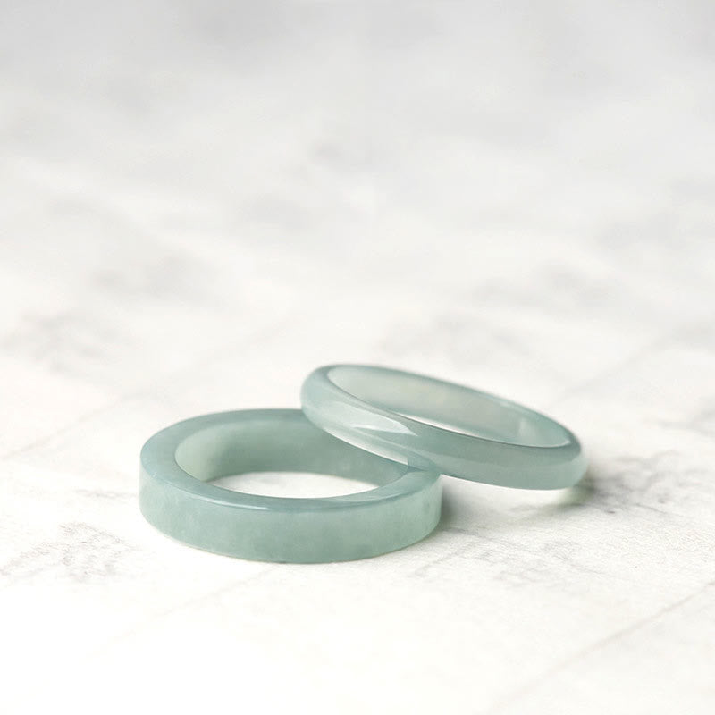 Nimara Ritual Natural Jade Prosperity Luck Ring
