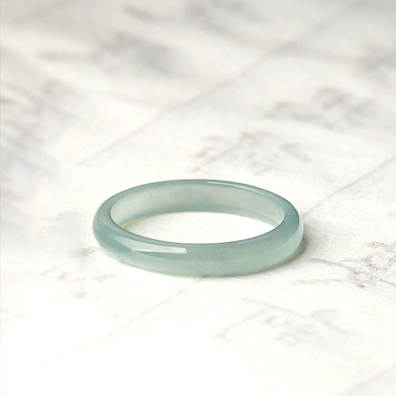 Nimara Ritual Natural Jade Prosperity Luck Ring