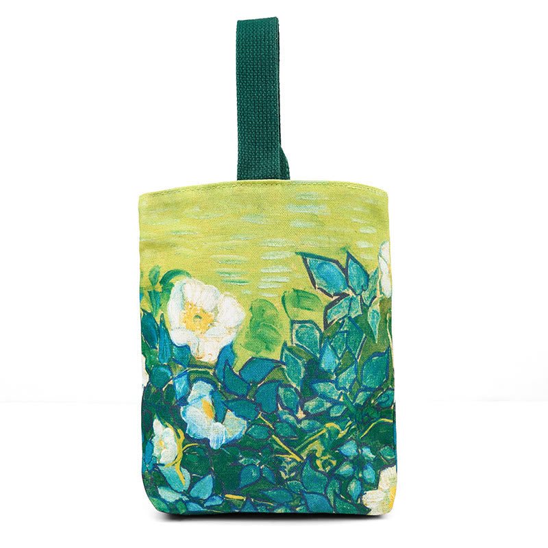 Nimara Ritual Roses Canvas Handbag