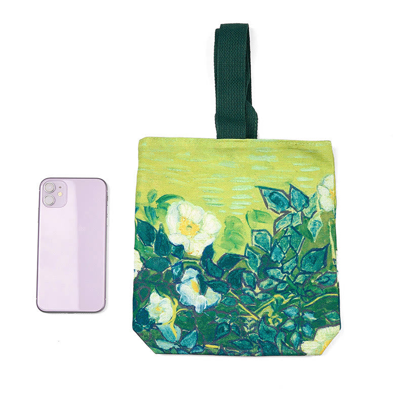 Nimara Ritual Roses Canvas Handbag