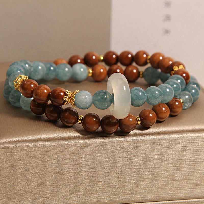 Nimara Ritual Kuka Seed Jade Wealth Luck Bracelet