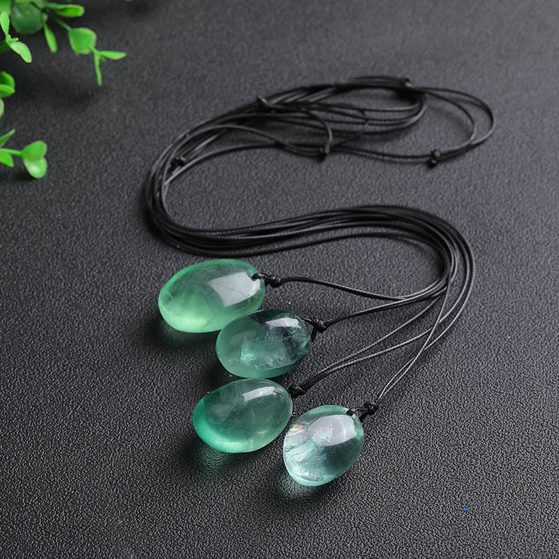 Nimara Ritual Green Fluorite Power Necklace Pendant