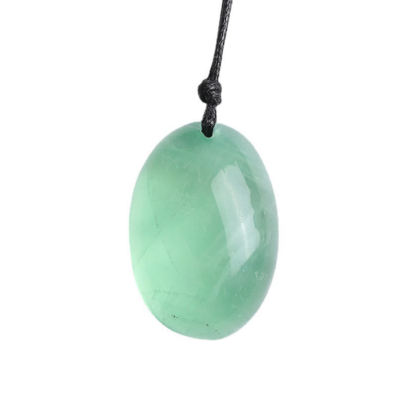 Nimara Ritual Green Fluorite Power Necklace Pendant
