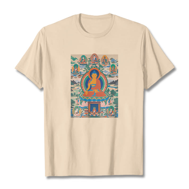 Nimara Ritual The Medicine Buddha Sutra Transformed Into Art Tee T-shirt