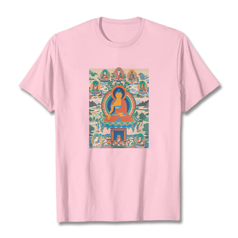 Nimara Ritual The Medicine Buddha Sutra Transformed Into Art Tee T-shirt