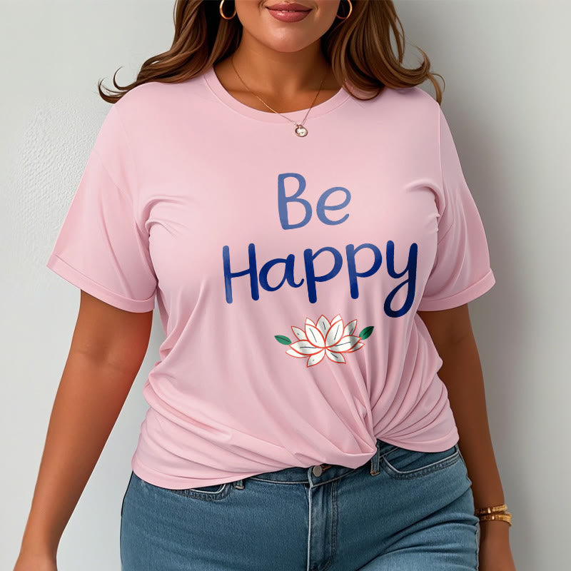 Nimara Ritual Be Happy Lotus Tee T-shirt
