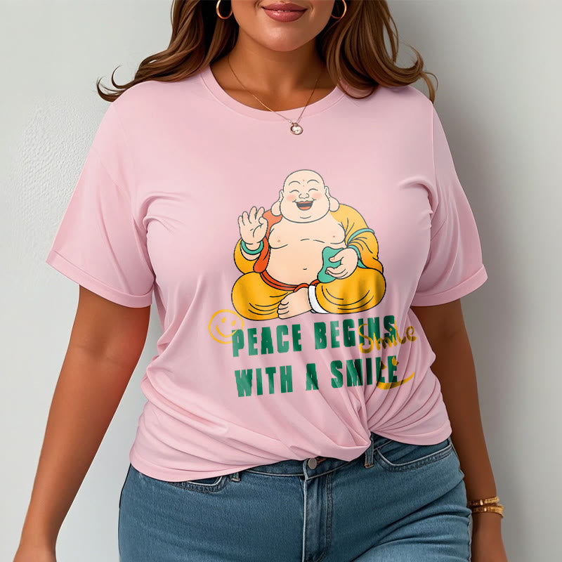 Nimara Ritual Peace Begins With A Smile Tee T-shirt