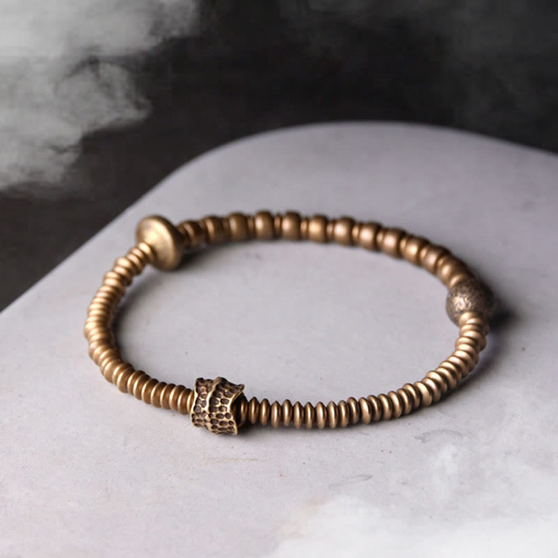 Nimara Ritual Balance Copper Luck Brass Bracelet