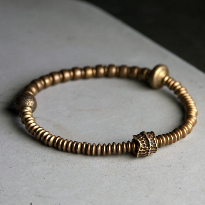 Nimara Ritual Balance Copper Luck Brass Bracelet