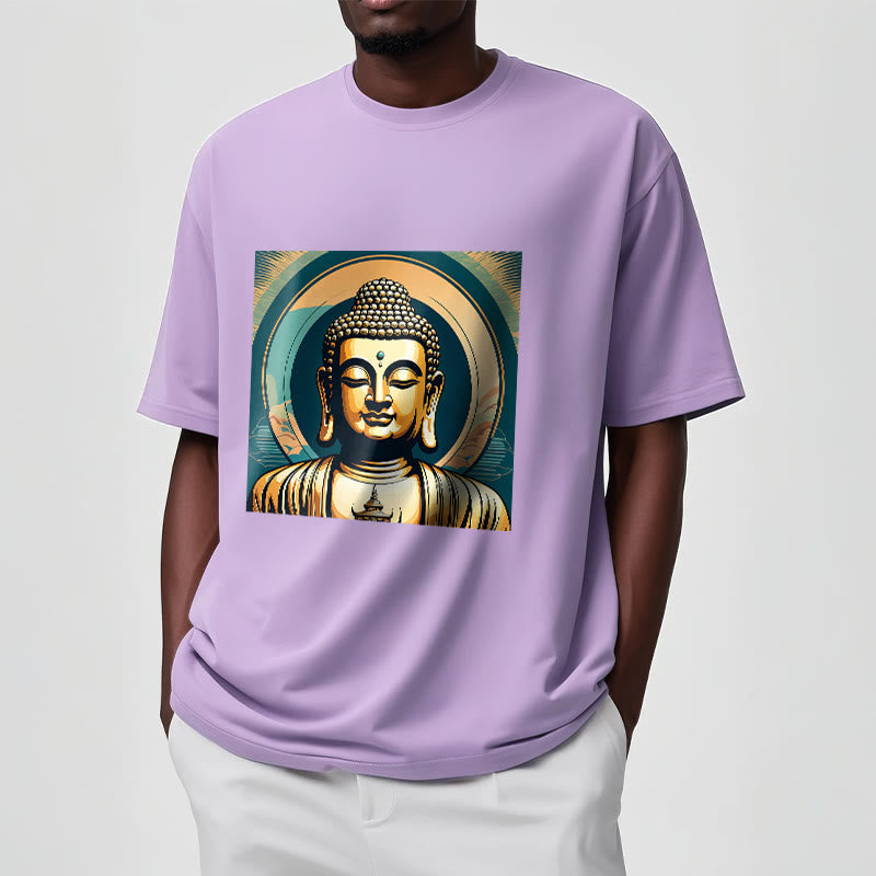 Nimara Ritual Aura Golden Buddha Tee T-shirt