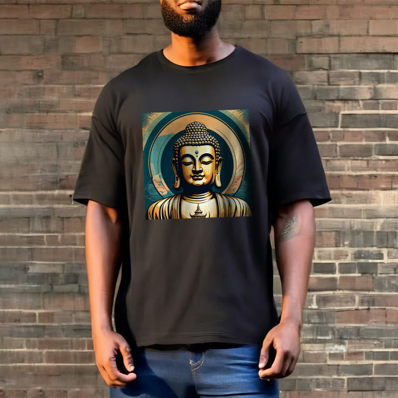 Nimara Ritual Aura Golden Buddha Tee T-shirt