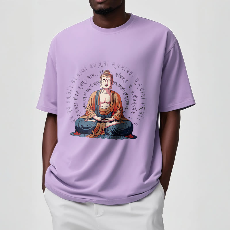 Nimara Ritual Sanskrit Heart Sutra Form Is No Other Than Emptiness Tee T-shirt