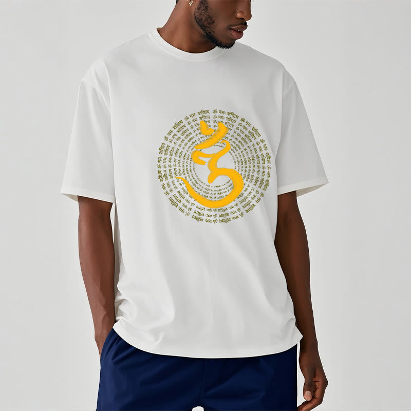 Nimara Ritual 108 OM NAMAH SHIVAYA Mantra Sanskrit Tee T-shirt