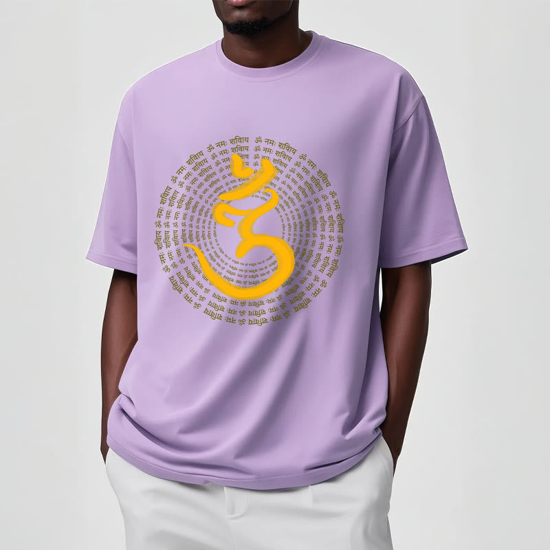 Nimara Ritual 108 OM NAMAH SHIVAYA Mantra Sanskrit Tee T-shirt
