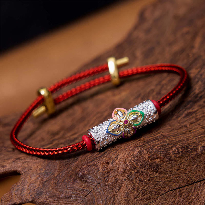 Nimara Ritual Copper Luck Red String Bracelet