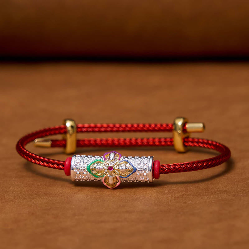 Nimara Ritual Copper Luck Red String Bracelet
