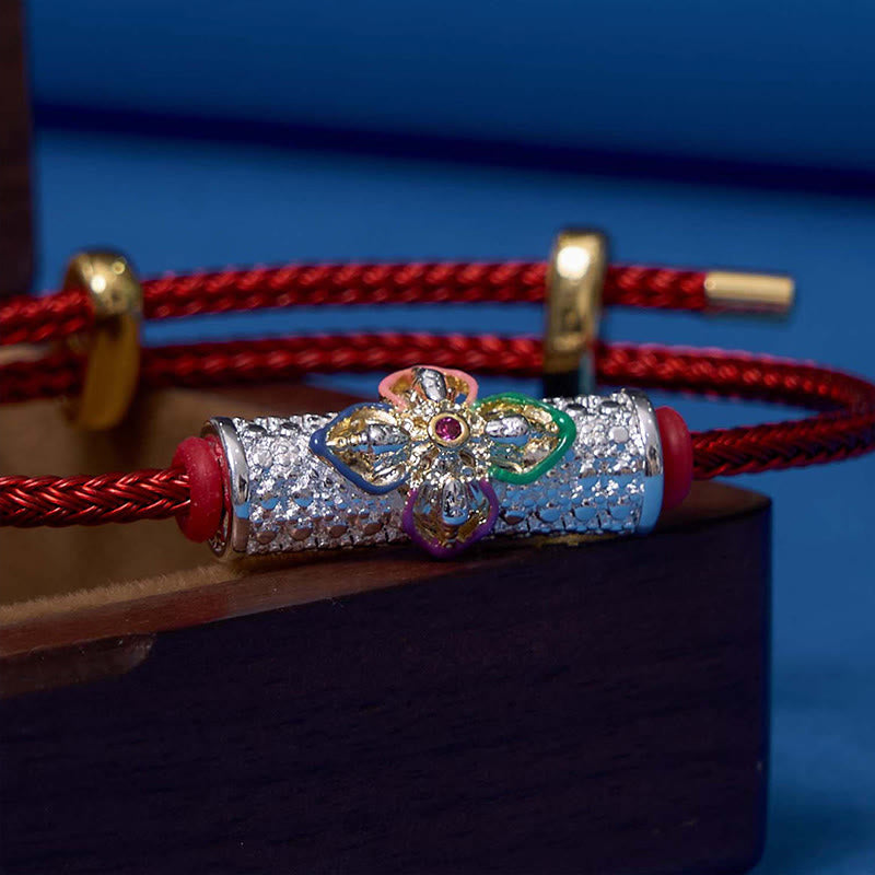 Nimara Ritual Copper Luck Red String Bracelet