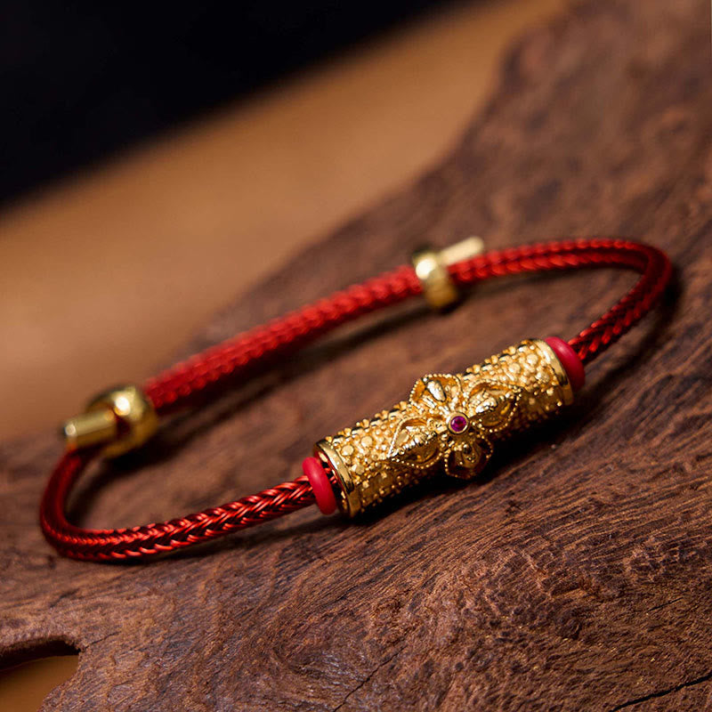 Nimara Ritual Copper Luck Red String Bracelet