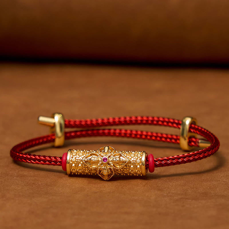 Nimara Ritual Copper Luck Red String Bracelet