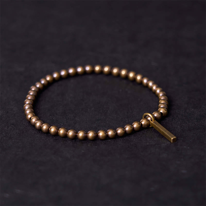 Nimara Ritual Pure Copper Brass Beads Self Care Healing Bracelet