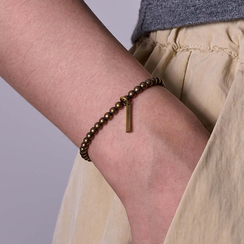 Nimara Ritual Pure Copper Brass Beads Self Care Healing Bracelet