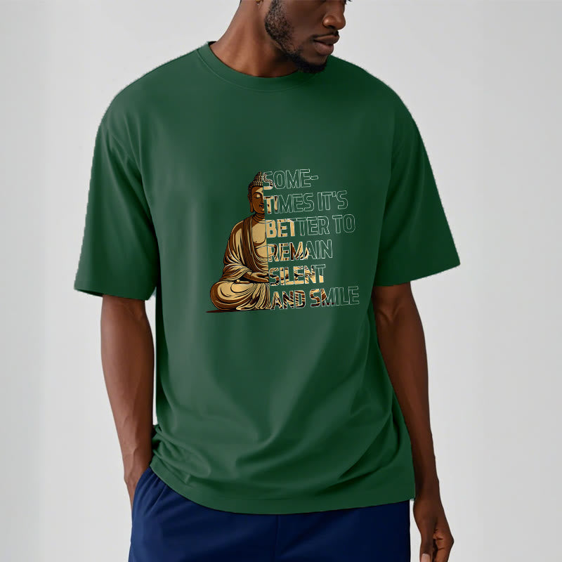 Nimara Ritual Sometimes It's Better To Remain Silent And Smile Tee T-shirt