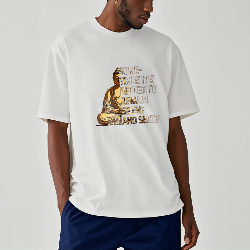 Nimara Ritual Sometimes It's Better To Remain Silent And Smile Tee T-shirt