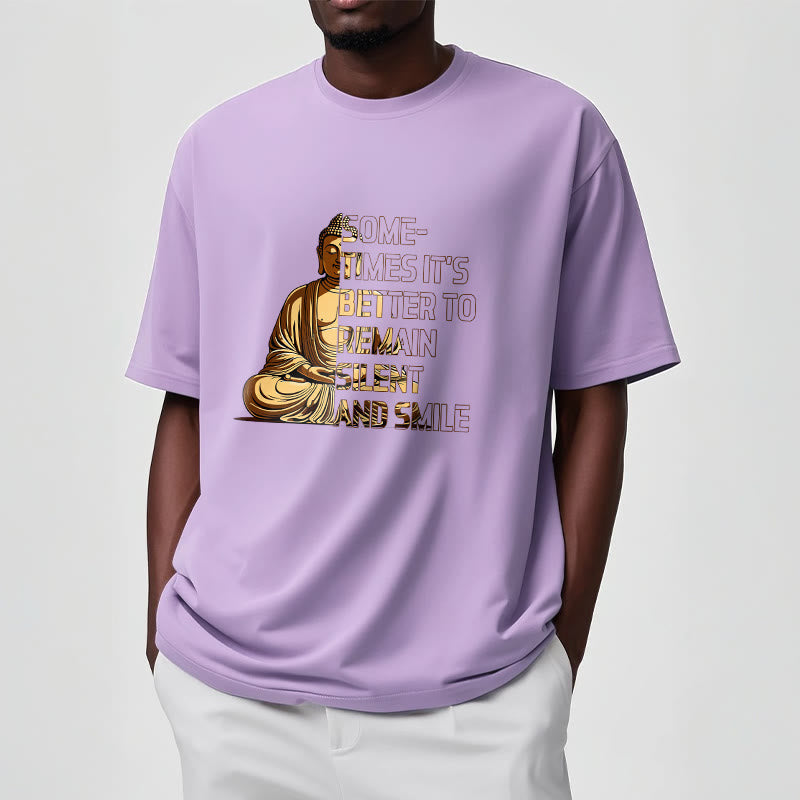Nimara Ritual Sometimes It's Better To Remain Silent And Smile Tee T-shirt