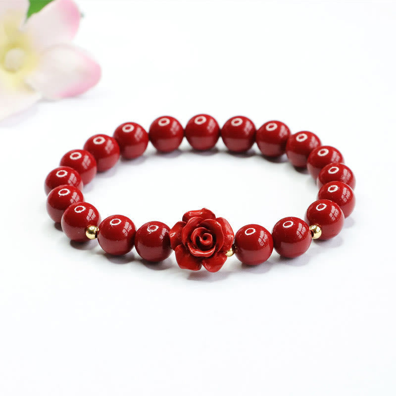 Nimara Ritual Cinnabar Rose Calm Bracelet