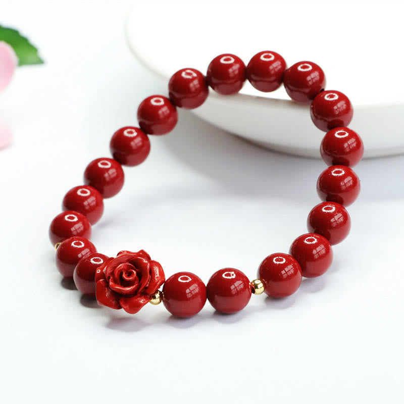 Nimara Ritual Cinnabar Rose Calm Bracelet