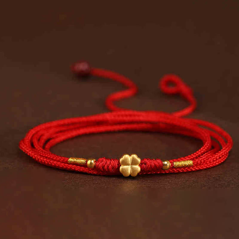 Nimara Ritual 999 Solid Gold Red String Belly Chain