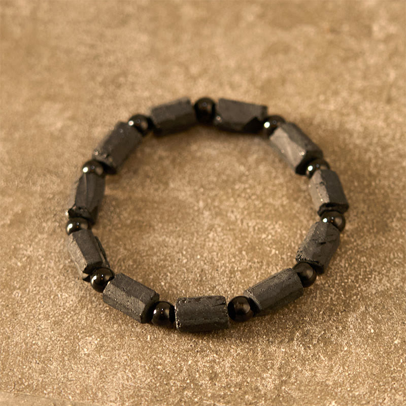 Nimara Ritual Black Tourmaline Wisdom Bracelet