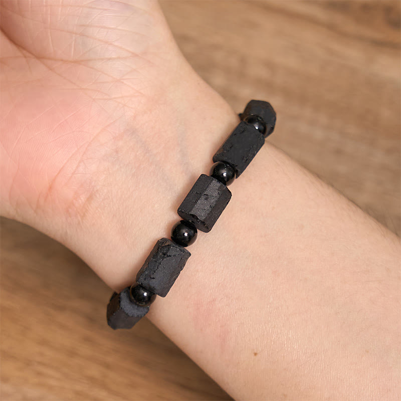 Nimara Ritual Black Tourmaline Wisdom Bracelet