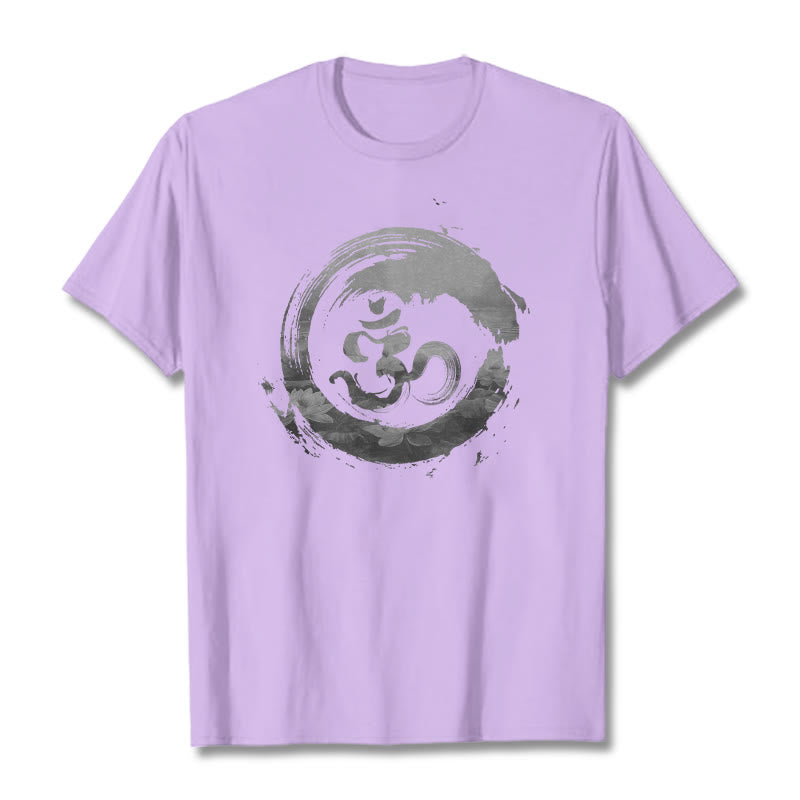 Nimara Ritual Om Lotus Cotton Tee T-shirt