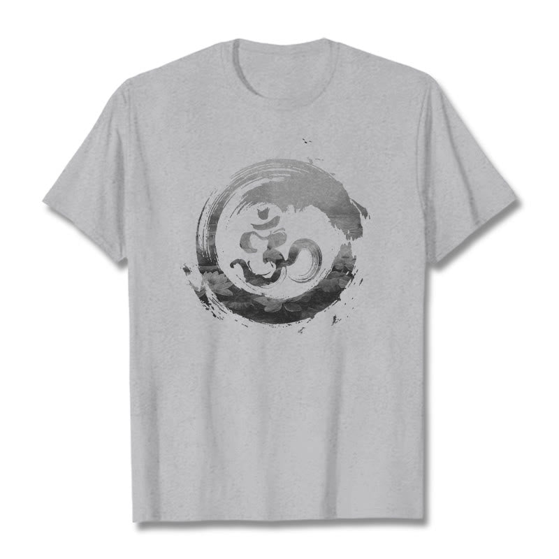 Nimara Ritual Om Lotus Cotton Tee T-shirt