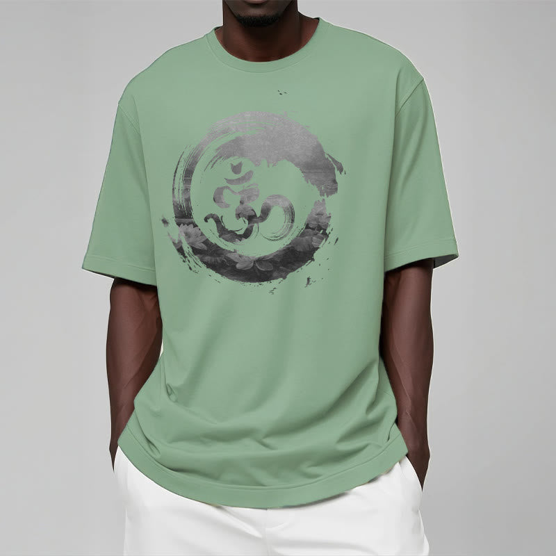 Nimara Ritual Om Lotus Cotton Tee T-shirt