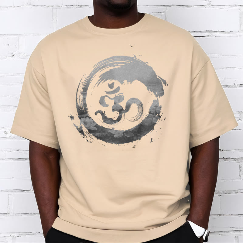 Nimara Ritual Om Lotus Cotton Tee T-shirt