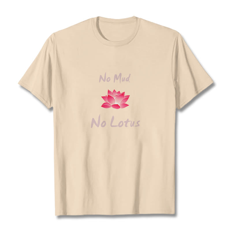 Nimara Ritual No Mud No Lotus Cotton Tee T-shirt