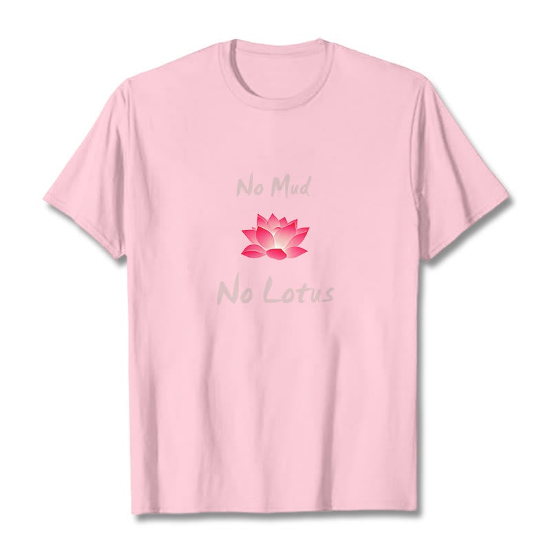 Nimara Ritual No Mud No Lotus Cotton Tee T-shirt