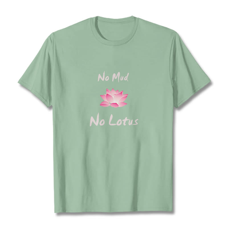 Nimara Ritual No Mud No Lotus Cotton Tee T-shirt