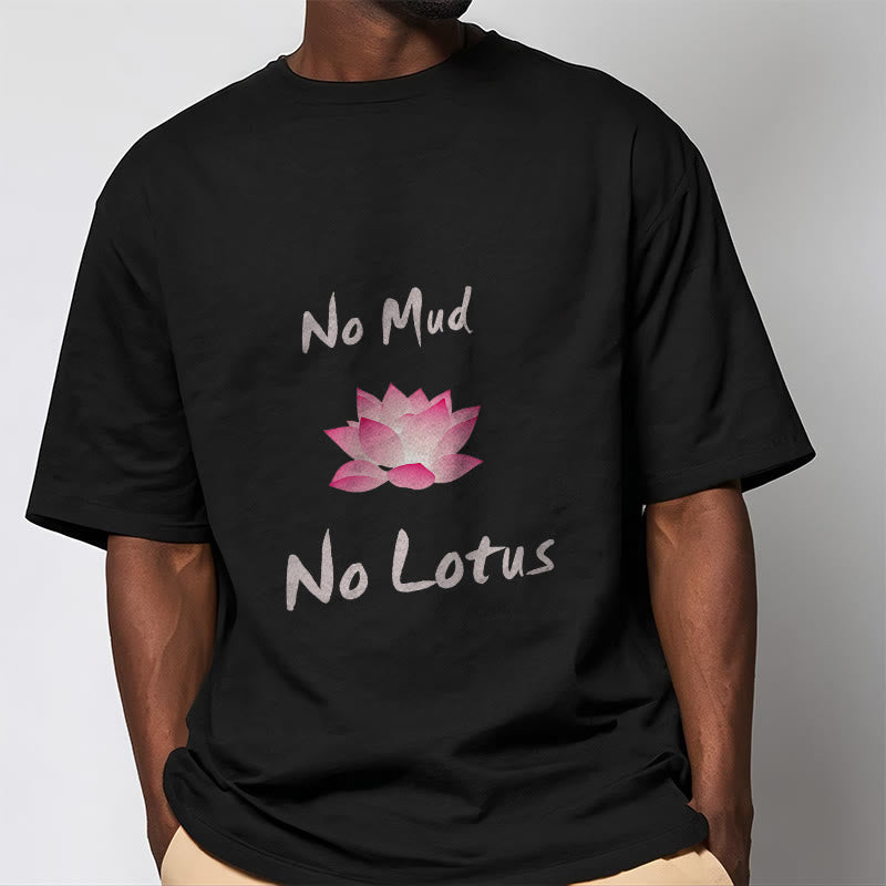 Nimara Ritual No Mud No Lotus Cotton Tee T-shirt