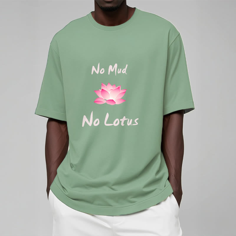 Nimara Ritual No Mud No Lotus Cotton Tee T-shirt