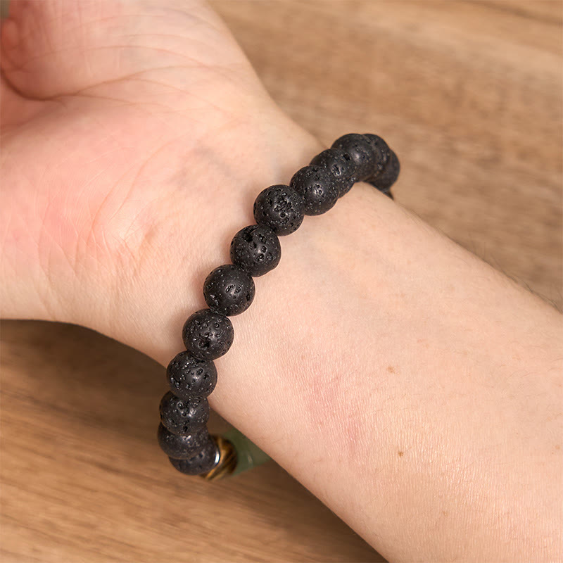 Nimara Ritual Various Crystals Lava Rock Calm Bracelet