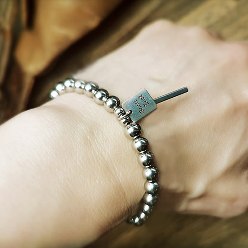 Nimara Ritual Titanium Steel Good Luck Balance Bracelet
