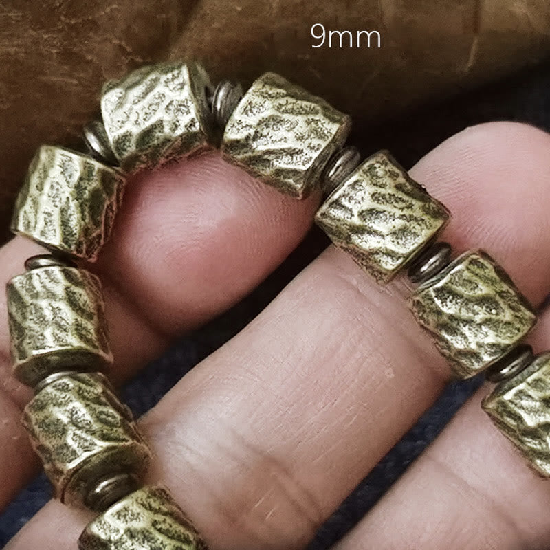 Nimara Ritual Copper Meteorite Crater Pattern Luck Bracelet