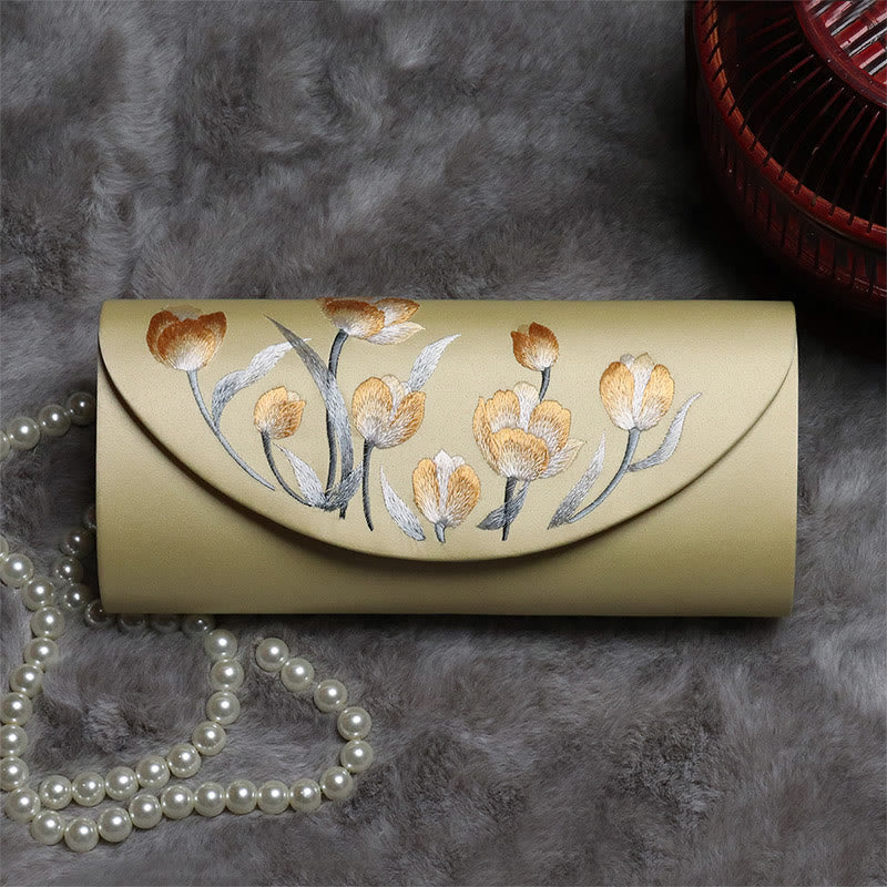 Nimara Ritual Tulip Su Embroidery Wedding Shopping Purse Handbag Crossbody Bag