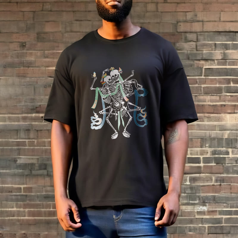 Nimara Ritual Tibetan The Lord Of The Corpse Forest Design Tee T-shirt